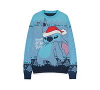 Lilo & Stitch - Stitch Xmas Knit - Pullover - blue - XL - 100% Polyacrylic,Knitwear XL