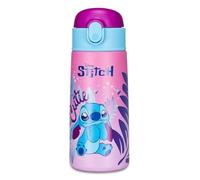 LILO & STITCH Thermal Water Bottle for Children with Straw 460 ml No PBA - Kindergarten, Elementary School - Stainless Steel, Temperature Maintenance up to 24 Hours