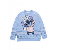 Lilo & Stitch Womens/Ladies Knitted Christmas Sweatshirt NS7324
