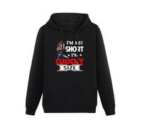 LILOCKFRESH Chucky Halloween Herren Ich Nicht Klein Horror film Mens Hoodies Long Sleeve Pullover Loose Hoody Sweatershirt Size S Black