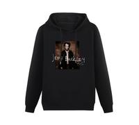 LILOCKFRESH Men's Jeff Buckley You and I Personalized Pullover Hoody Size M Black