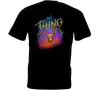 LILONG The Thing T-Shirt Movie Poster Horror John Carpenter Men's Black L