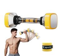 LILOOVKE 5lb Swing Dumbbells Professional Fitness Handheld Dumbbells Adjustable Swing Amplitude Self-Balancing Dynamic Training Anti-Rolling and Non-Slip home-use Total Body Shaping Strength Training