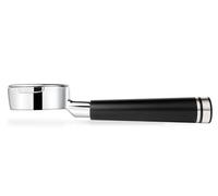 LILQ 58mm Bottomless Naked 2 Ears Portafilter Compatible with E61 Grouphead Machines- Includes 18-20g Basket (Aluminum Flat, 58mm For E61)