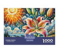 Lily 1000 Piece Puzzles Adults Fun Challenging Creative Gift Women And Man Home Decoration Puzzles 70x50cm/1000pcs