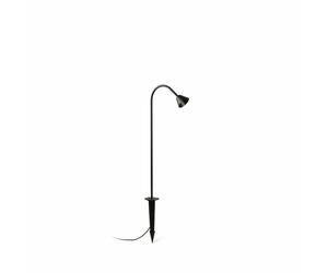 LILY 650 Garden Lamp With Spear Black