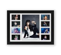 Lily Allen Signed Poster Print - Limited Edition Autograph Fan Gift - Collectible Memorabilia Wall Art Merchandise - Pop Legend West End Girl (A4 Framed)