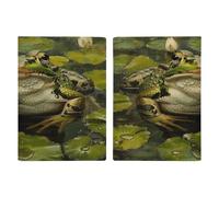 Lily And Frog Passport Card Holder Travel Passport Covers Case Pu Passport Book Cover Passport Wallet Cover Case Passport Protective Cover Unisex Passport Protector, style, 20.3x13.8cm