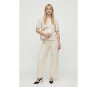 Lily And Lionel Calippo Lace Short Sleeve Top In Ivory Ivory