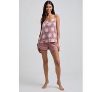 Lily and Lionel Camilla Cami & Short Aster Pachwork Print Set In Pink - L