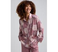 Lily and Lionel Evie Long Sleeve Aster Patchwork Print Pyjama Set In Pink - S