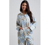 Lily and Lionel Evie Long Sleeve Summer Patchwork Print Pyjama Set In Multi - M