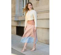 Lily and Lionel Ladbarn Colour Block Pleated Maxi Skirt In Multi - 8