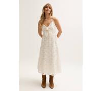 Lily And Lionel Onita Tiered Broderie Anglaise Midi Dress In White White 10