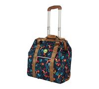 Lily Bloom Designer Under The Seat Tote Cabin Luggage Collection - 15 Inch Patterned Carry on Bag for Women - Lightweight Suitcase with 2 Rolling Wheels, Sloth to Me, 15 X 8 X 15 inches