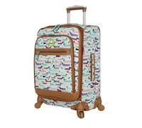 Lily Bloom Totally Paw Some 20" Ladies Suitcase Expandable Design with Swivel Wheels