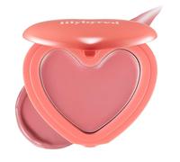 Lily by Red Luv Beam Cheek Balm, Cream Blush, 03# Mood Rose, Little Heart Shaped Case