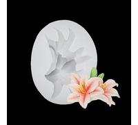 Lily calla lily silicone mould DIY cake sugar baking decorative (B48)