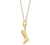 Lily Charmed Gold Plated Cowboy Boot Necklace CNGCOBO-1 - 18ct Gold Plated / Sterling Silver