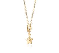 Lily Charmed - 18ct Gold Plated Faceted Star Necklace with 18" Chain