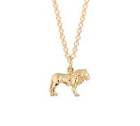 Lily Charmed Gold Plated Lion Necklace CNGLN-1 - 18ct Gold Plated / Sterling Silver