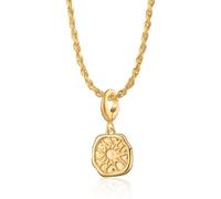 Lily Charmed - 18ct Gold Plated Manifest Energy Necklace with 18" Chain