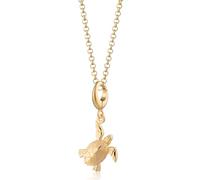 Lily Charmed Gold Plated Turtle Necklace CNGTU-1 - 18ct Gold Plated / Sterling Silver