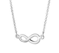 Lily Charmed - 925 Sterling Silver Infinity Love Friendship Necklace with 18" Chain
