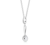 Lily Charmed - 925 Sterling Silver Spoon Necklace with 18" Chain