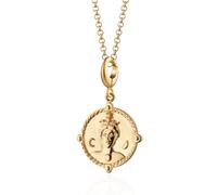 Lily Charmed Gold Goddess of Women & Mothers Hera Necklace CNGGDSHERA-1 - 18ct Gold Plated / Sterling Silver