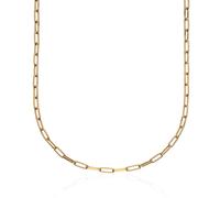 Lily Charmed Gold Plated Box Link Chain Necklace CHGBL - 18ct Gold Plated / Sterling Silver