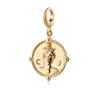 Lily Charmed Gold Plated Goddess of Women & Mothers Hera Charm CGGDSHERA - 18ct Gold Plated / Sterling Silver