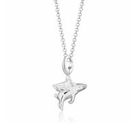 Lily Charmed Silver Flying Pig Necklace CNSFP-1 - Sterling Silver