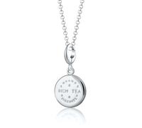 Lily Charmed Silver Rich Tea Necklace CNSRT-1 - Timeless Design | Acotis - Sterling Silver