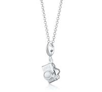 Lily Charmed - 925 Sterling Silver Vintage Camera Necklace with 18" Chain