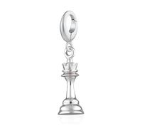 Lily Charmed - Sterling Silver Chess Piece Charm