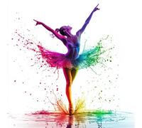 Lily Diamond Art Kits Adults, 5D Dream Diamond Painting Embroidery Kit for Beginners, DIY Full Round Drill Crystal Art Crafts, Paint by Numbers for Adults, Home Decor, Gifts for Women 24x24 inch y-z3