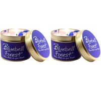 Lily-Flame Bluebell Forest Tin, Purple (Pack of 2)
