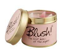 Lily-Flame Candle in a Tin Blush