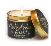 Lily Flame Candle in a Tin - Christmas Eve