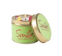 Lily Flame Candle in a Tin - Smile