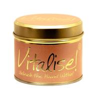 Lily Flame Candle in a Tin - Vitalise!