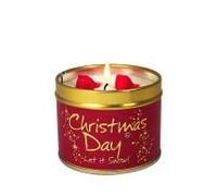Lily-Flame Christmas Day Candle Tin