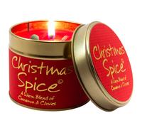 Lily Flame Christmas Spice Tin, Red, l x 7.7cm w x 6.6cm h