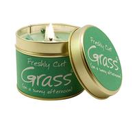 Lily-flame Freshly Cut Grass Tin Scented Candle, 250g