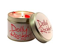 Lily Flame Dolly Rocker Tin, Pink, 7.7cm l x 7.7cm w x 6.6cm h