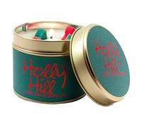 Lily-Flame Holly Hill Tin, Red