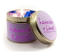 Lily Flame Lavender and Lime Tin, Purple, l x 7.7cm w x 6.6cm h