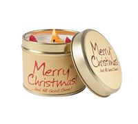 Lily-flame Merry Christmas Tin Scented Candle, 250g