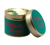 Lily Flame Mistletoe Kisses Tin, Blue